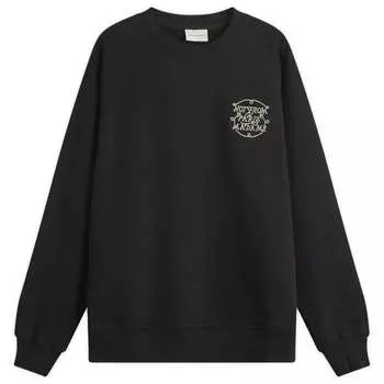 Плетеная толстовка с надписью Drle De Monsieur, черный