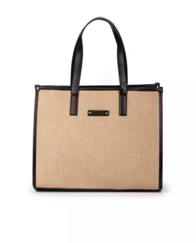 Плетеная женская сумка через плечо с открытой застежкой Pedro Miralles, мультиколор