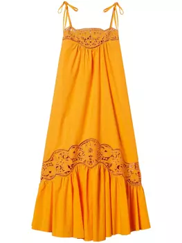 Плетеное платье TWINSET, желтый