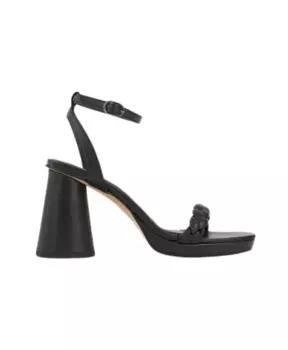 Плетеные босоножки на высоком каблуке Malababa, черный