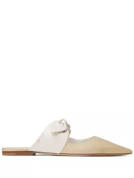 Плетеные мюли Rali Jimmy Choo, бежевый