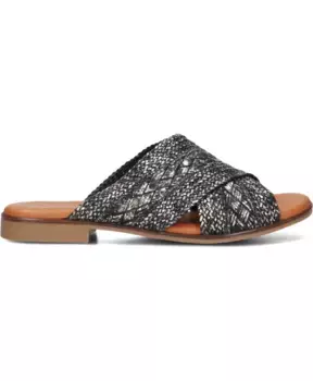 Плетеные мюли Stefano Lauran, черный