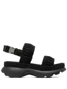 Плетеные сандалии Belay MONCLER, черный