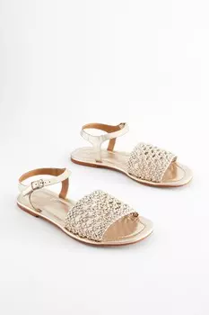 Плетеные сандалии Forever Comfort Next, желтый