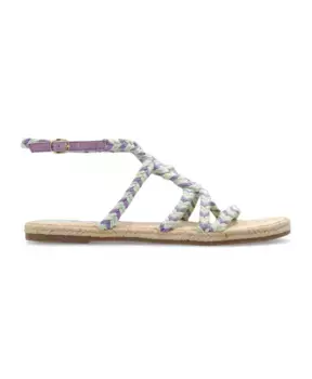 Плетеные сандалии Maneb, фиолетовый