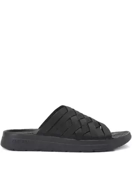 Плетеные слайды Malibu Sandals, черный