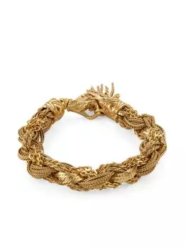 Плетеный браслет Emanuele Bicocchi, золотой