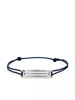 Плетеный браслет Gordon из стерлингового серебра 5 г Le Gramme, серебяный