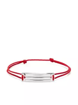 Плетеный браслет Gordon из стерлингового серебра 5 г Le Gramme, серебяный