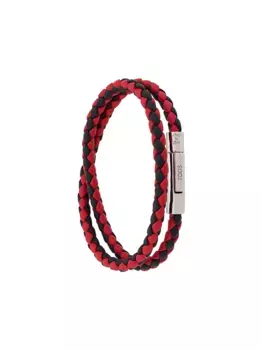 Плетеный браслет TOD'S, красный