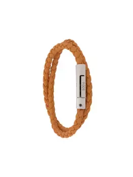 Плетеный браслет TOD'S, оранжевый