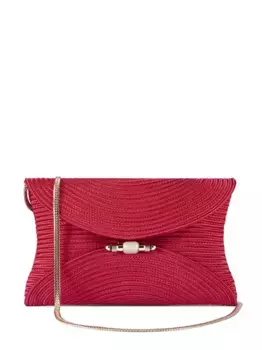 Плетеный клатч Shanghai Tang, красный