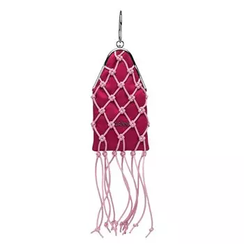 Плетеный кошелек-браслет GANNI Love