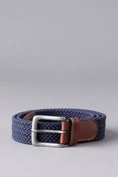 Плетеный кожаный ремень Lakeland Greythwaite Lakeland Leather, синий