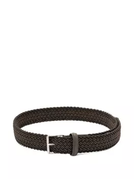 Плетеный пояс Андерсона Anderson's, зеленый