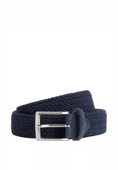 Плетеный пояс Boggi Milano, синий