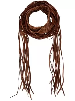 Плетеный пояс Caravana, коричневый