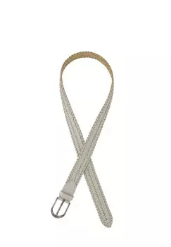 Плетеный пояс CLASP Ulla Popken, цвет Mottled Light Grey