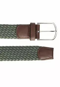 Плетеный пояс ELASTIC John Henric, оливковый