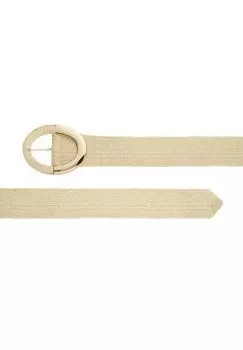 Плетеный пояс LASCANA, бежевый