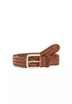 Плетеный пояс Marc O'Polo, цвет classic cognac