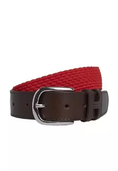 Плетеный пояс PARACHUTE Hackett London, красный