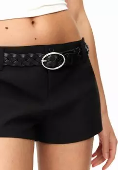Плетеный пояс PULL&BEAR, черный