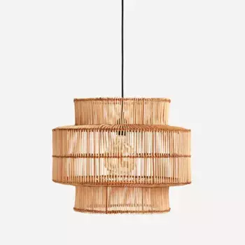 Плетеный потолочный светильник Mango El Corte Ingls, естественный
