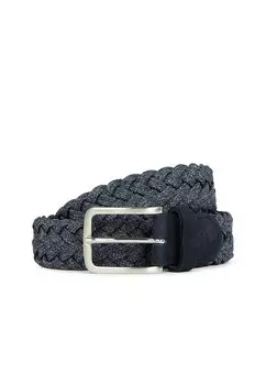 Плетеный ремень Boggi Milano, синий