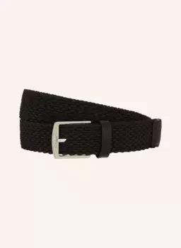 Плетеный ремень Calvin Klein, черный