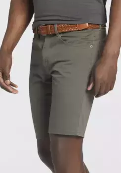 Плетеный ремень H.I.S из кожи со потайной резинкой - НОВАЯ КОЛЛЕКЦИЯ, цвет Cognac