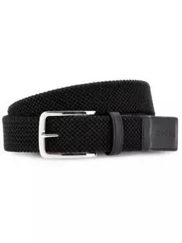 Плетеный ремень Hogan, черный