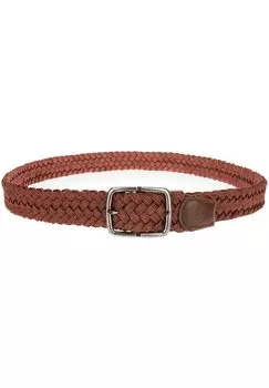 Плетеный ремень Lancerto, коричневый