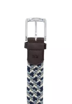 Плетеный ремень Lancerto, синий