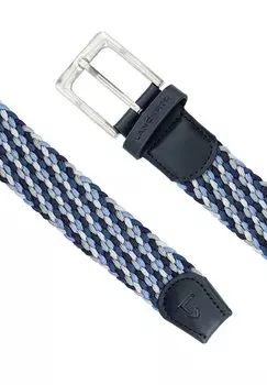 Плетеный ремень Lancerto, темно-синий