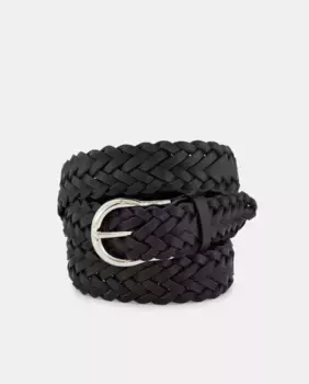 Плетеный ремень Latouche, черный
