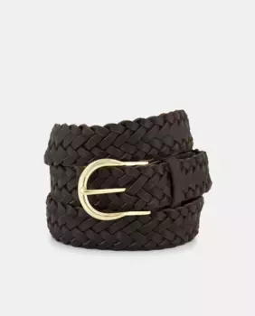 Плетеный ремень Latouche, коричневый