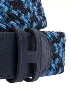 Плетеный ремень MULTI PARA PLAIT BLT Hackett London, синий