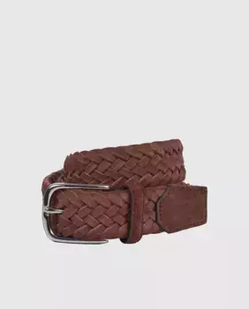 Плетеный ремень Olimpo, цвет Cuero