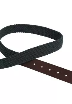 Плетеный ремень PARACHUTE Hackett London, темно-зеленый