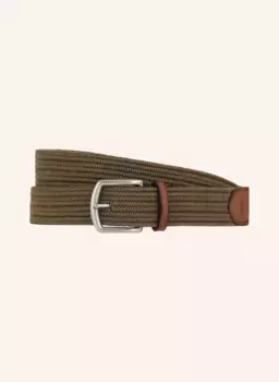 Плетеный ремень Polo Ralph Lauren, зеленый
