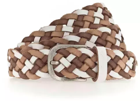 Плетеный ремень Tamaris, индивидуально регулируемый, белый
