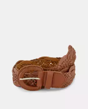 Плетеный ремень Tintoretto, оранжевый