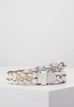 Плетеный ремень Vanzetti, белый