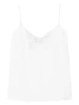 Плетеный топ TWINSET, белый