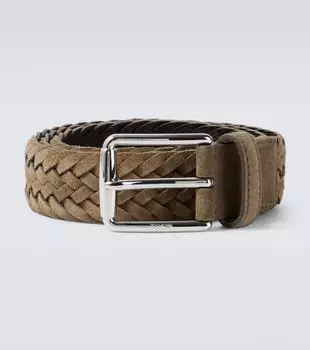 Плетёный пояс из замши Tod's, Aredesia Medio+ NKP