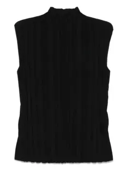 Плиссированная футболка Pleats Please Issey Miyake, черный