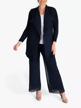 Плиссированная куртка chesca Concertina, темно-синий