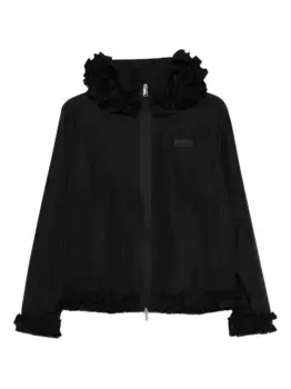 Плиссированная куртка с лентами COPERNI, черный