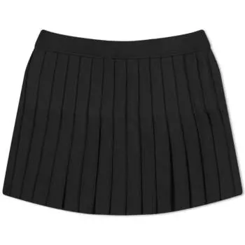 Плиссированная мини-юбка Aya Muse Aero, черный